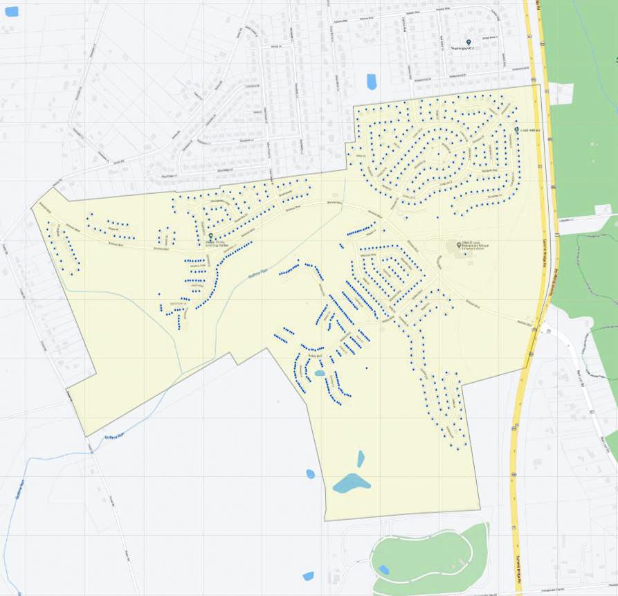 Brennan Estates Map