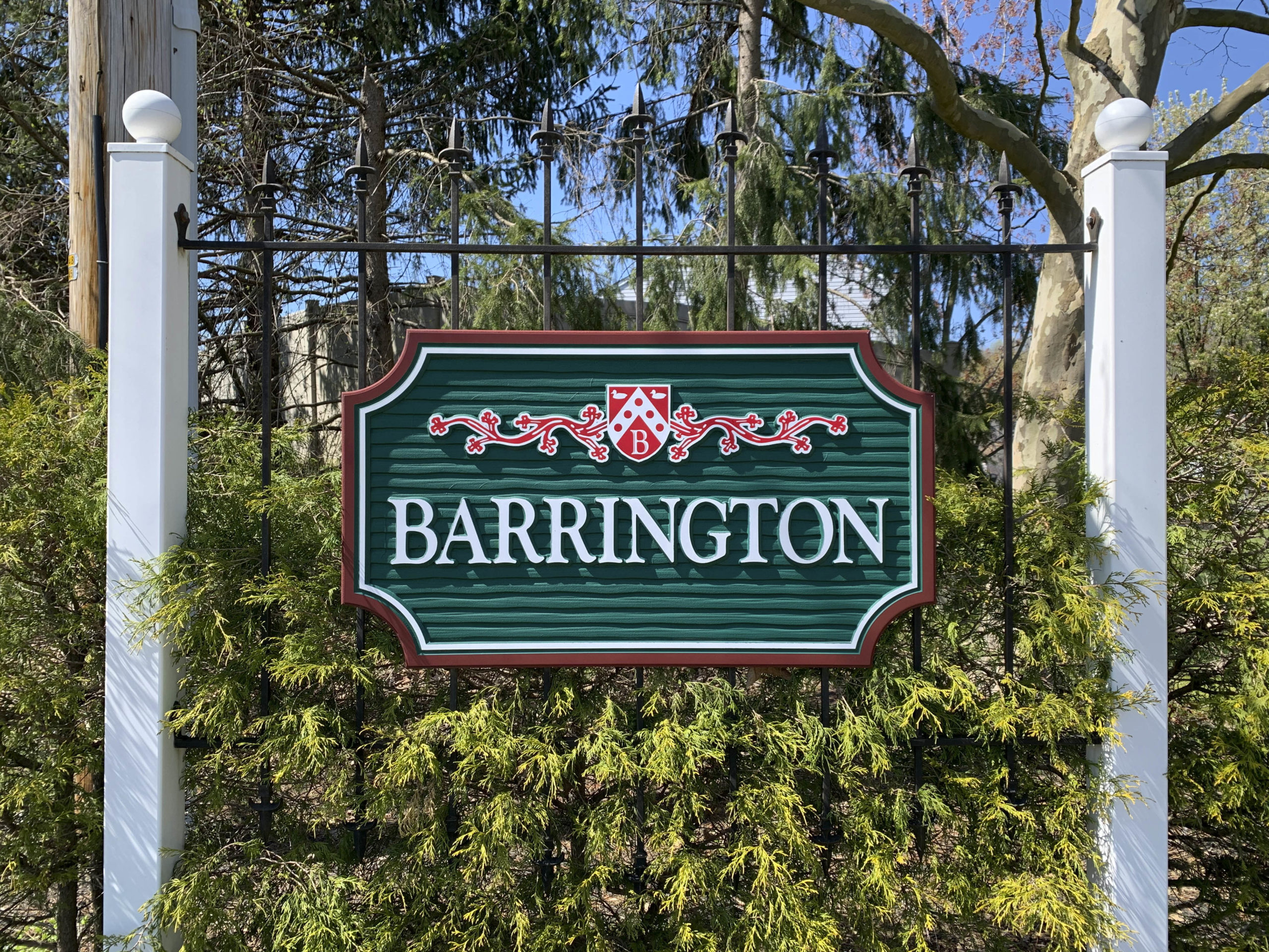 Barrington Entry Sign