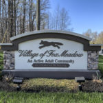 Village of Fox Meadow Entry Sign